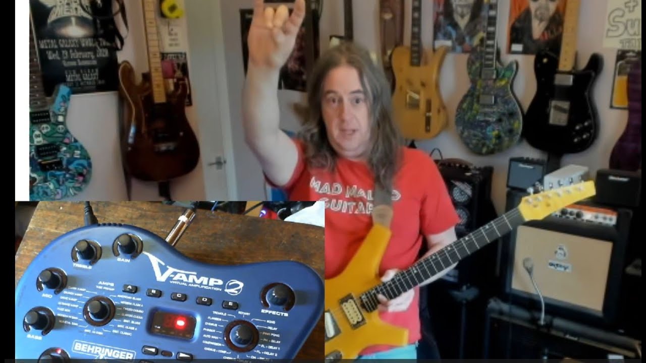 behringer v-amp 2 - YouTube