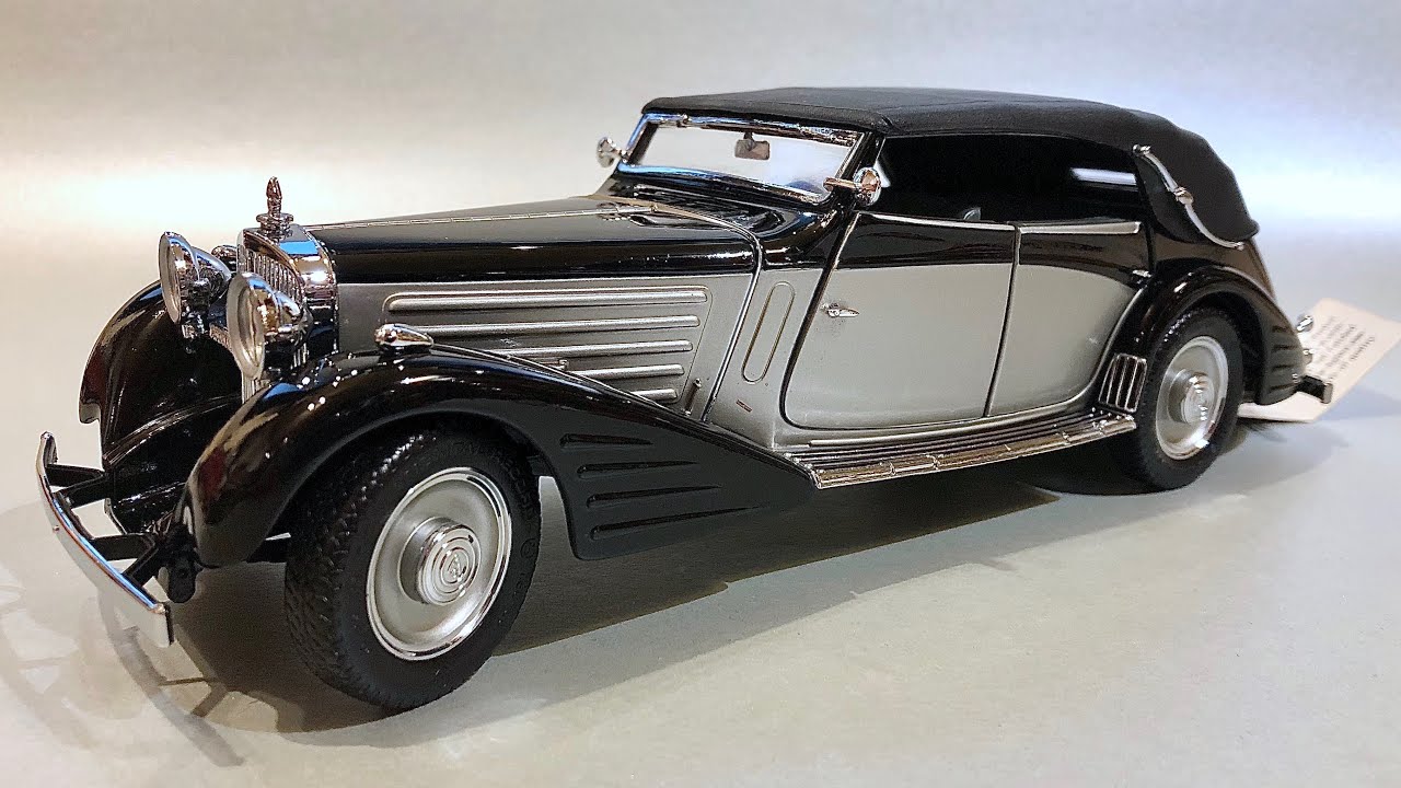 1939 Maybach Zeppelin DS8 V 12 Cabriolet - Franklin Mint 1:24