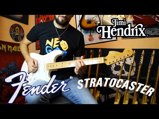 Fender Stratocaster Jimi Hendrix made in Mexico - 7 styles of