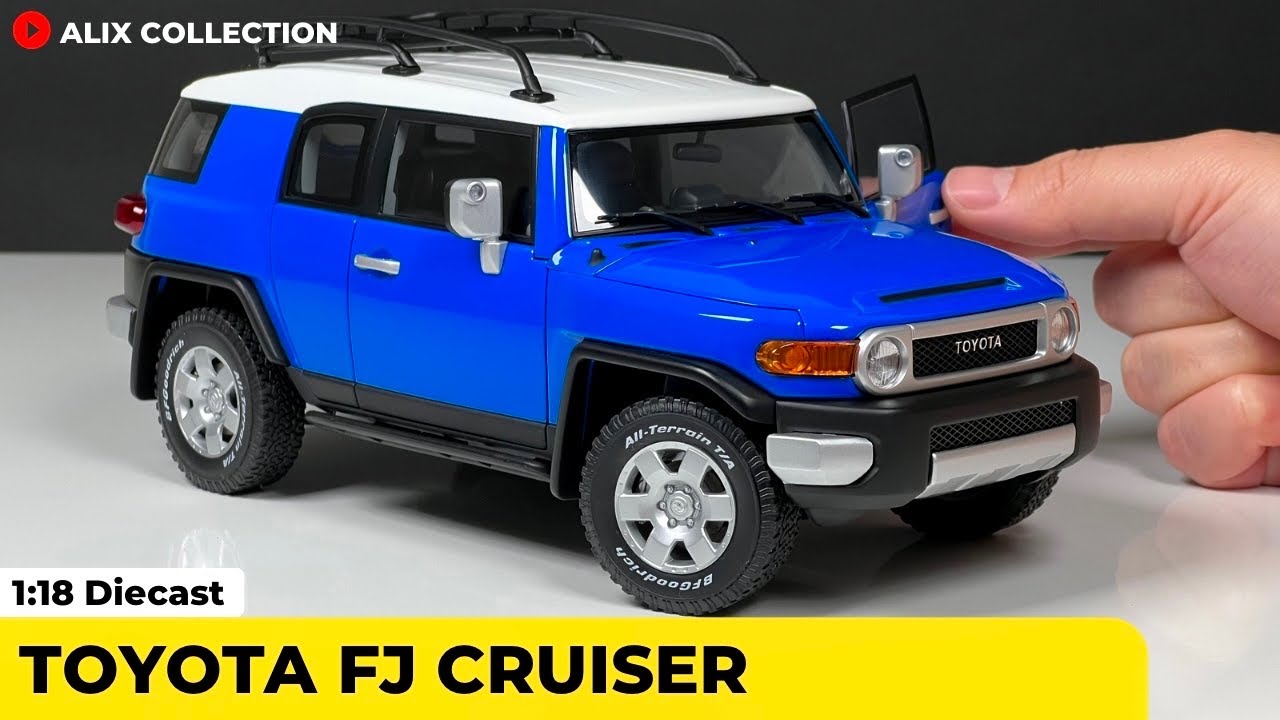 Unboxing of Toyota FJ Cruiser 1:18 Diecast Model Car by AUTOart