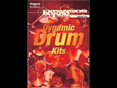Roland Vintage series - SRX 01 Expansion - Dynamic Drum Kits - YouTube