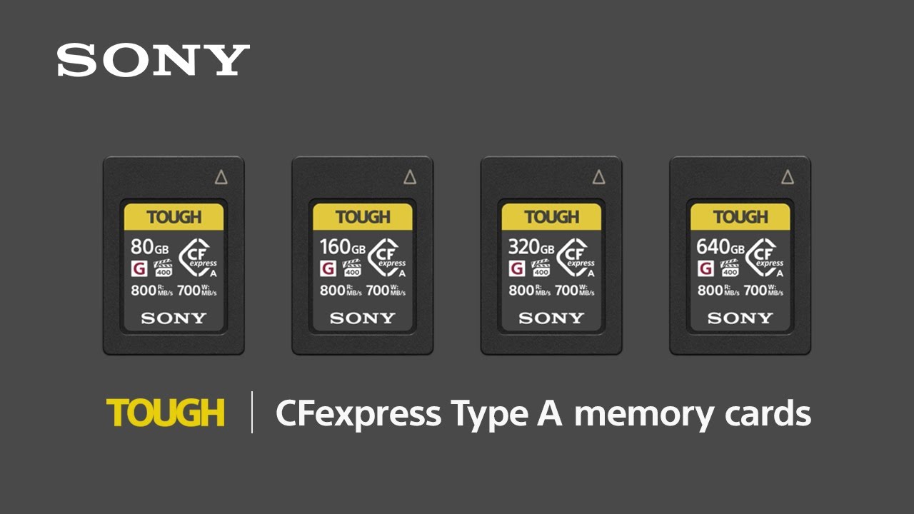 Sony TOUGH Memory Card (CFexpress Type A, 320GB) | Band Pro