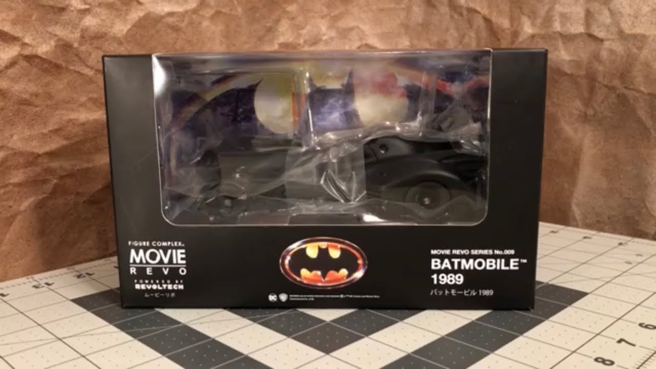 Kaiyodo - Revoltech Figure Complex: Batmobile (1989) - YouTube