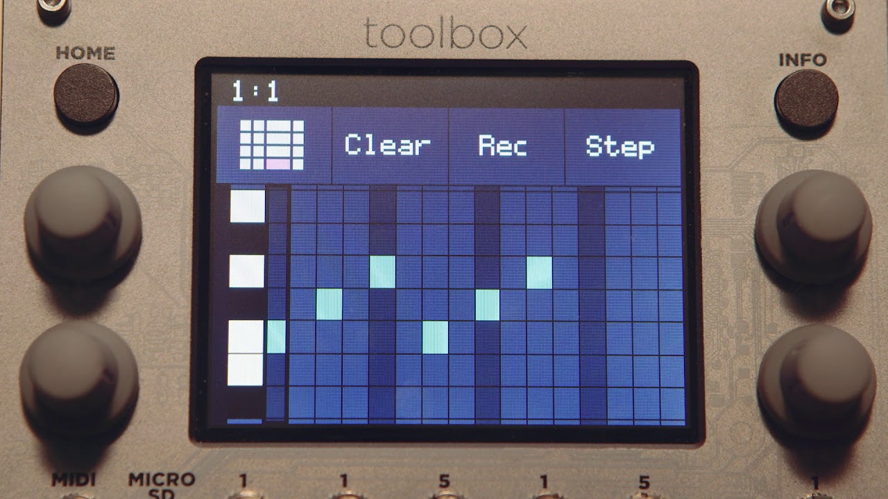 Toolbox - Sequencer and Function Generator - 1010music LLC