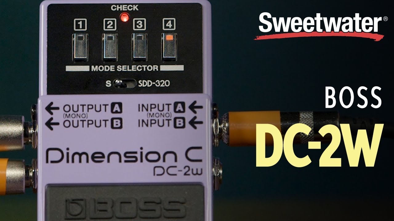 動作品 美品 BOSS DC-2W ボス コーラス エフェクター BOSS DC-2w