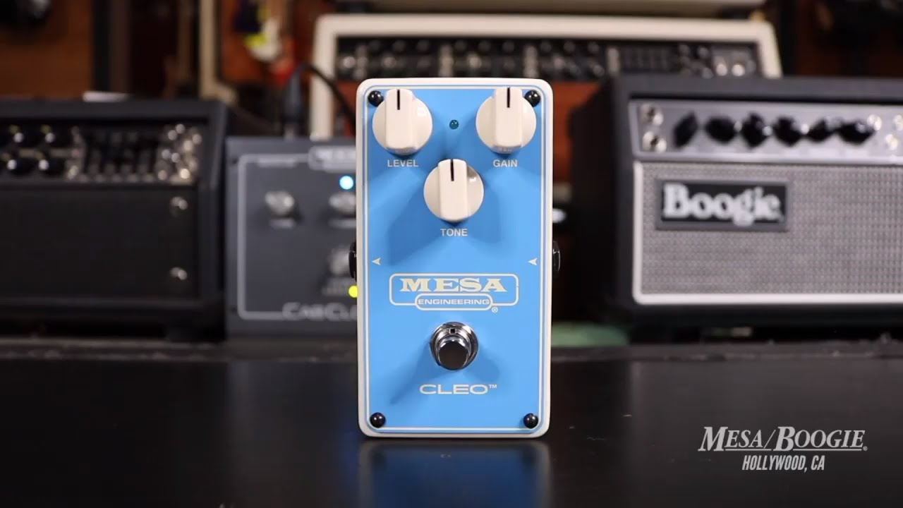 Mesa/Boogie Cleo Pedal!!! - YouTube
