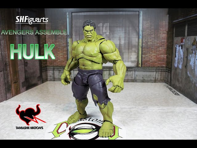 SH FIGUARTS AVENGERS ASSEMBLE HULK Action Figure Review - YouTube