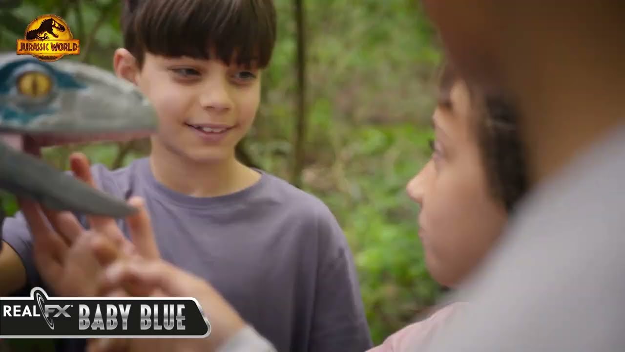 トイザらス限定 ジュラシック・ワールド スーパーリアル ベビーブルー