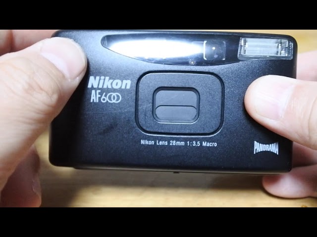 Nikon AF600QD ニコンミニ - YouTube