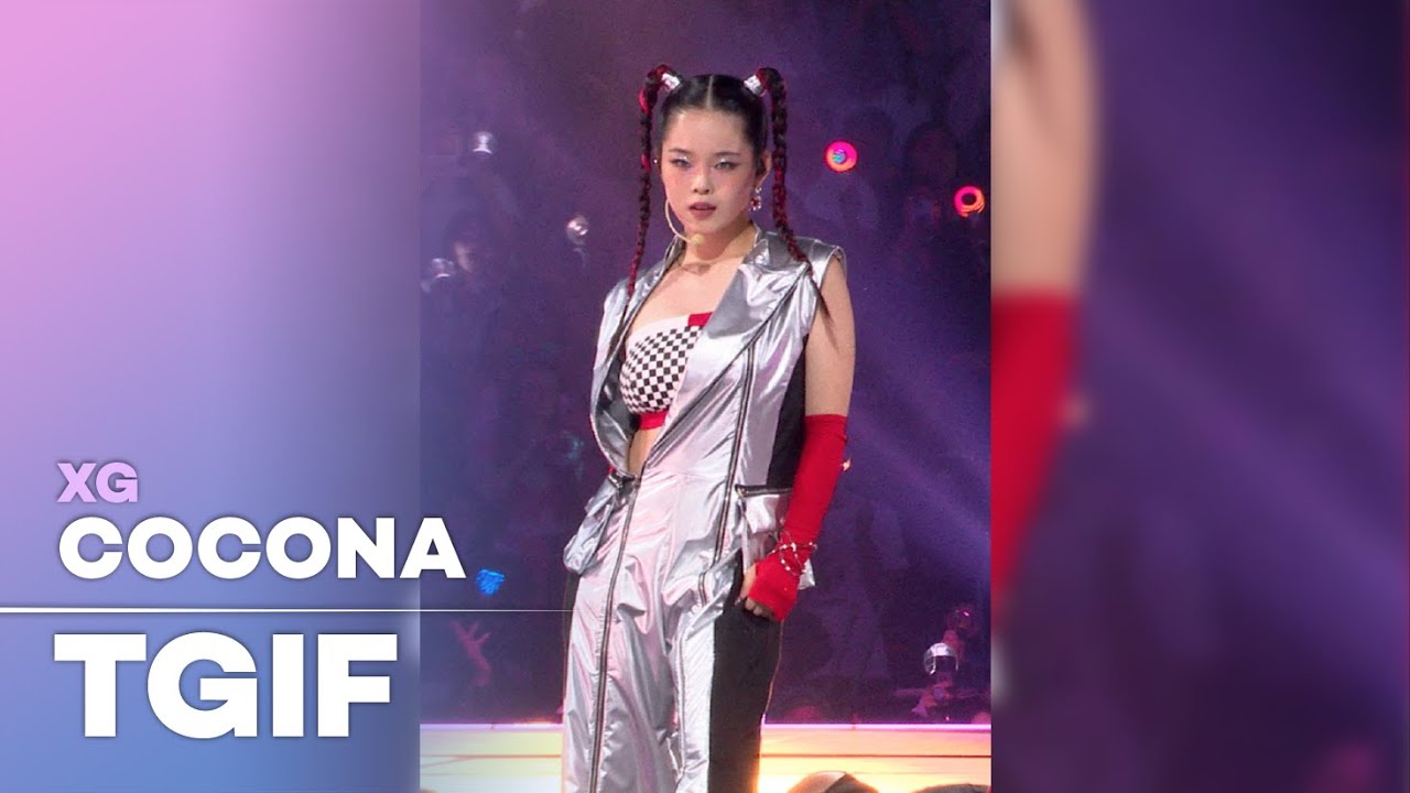 COCONA (코코나) | XG (엑스지) - TGIF | SERO CAM 🎥 | KCON LA 2023