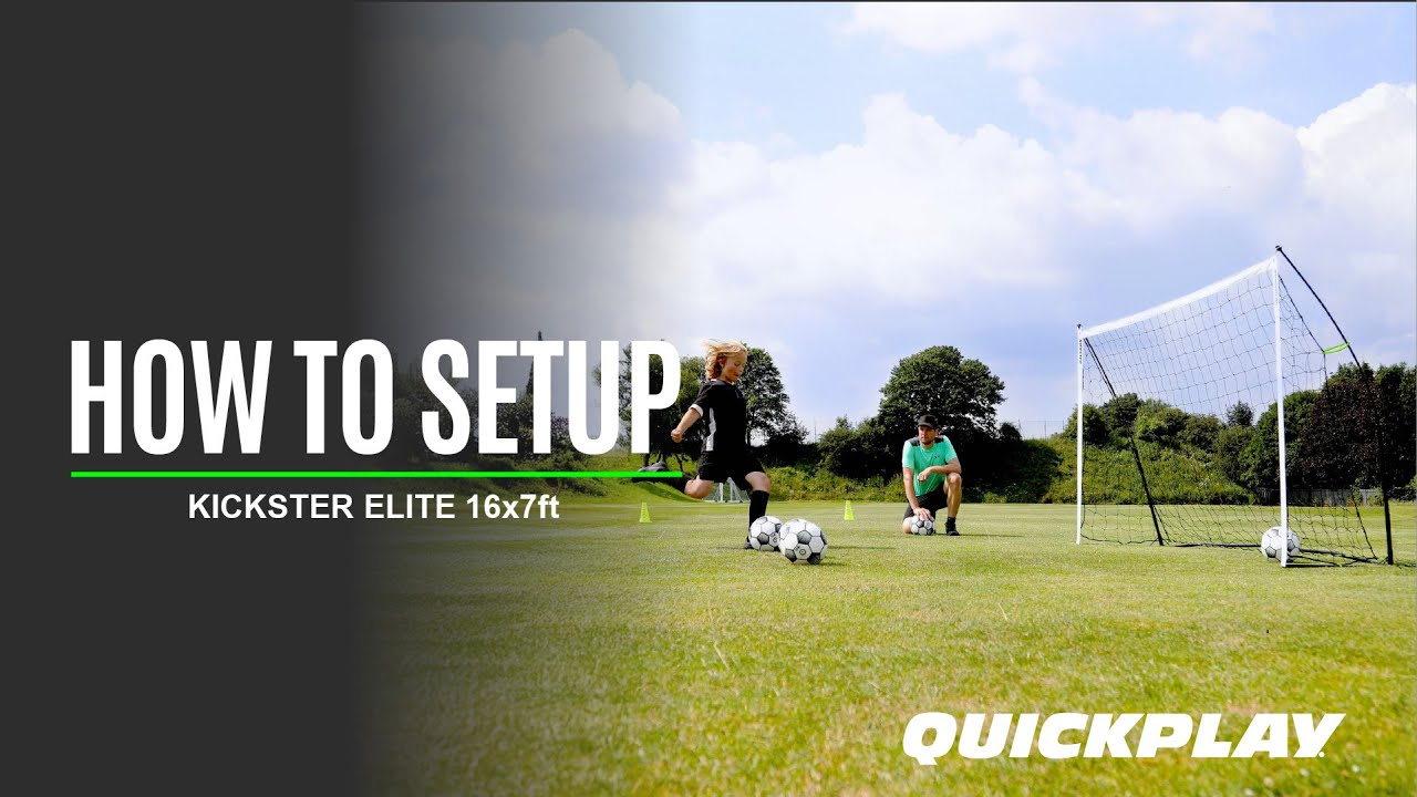 Quickplay Kickster Academy 16' x 7' サッカー Quickplay Kickster