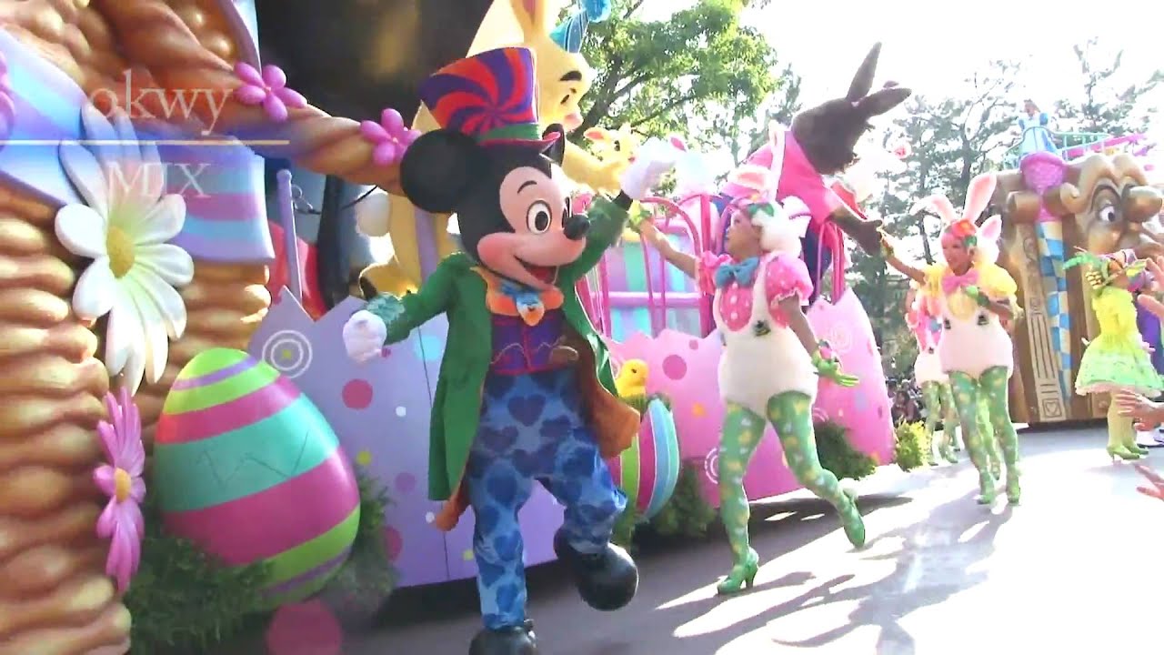 TDLイースターワンダーランドキャンペーンスタッフジャケット M