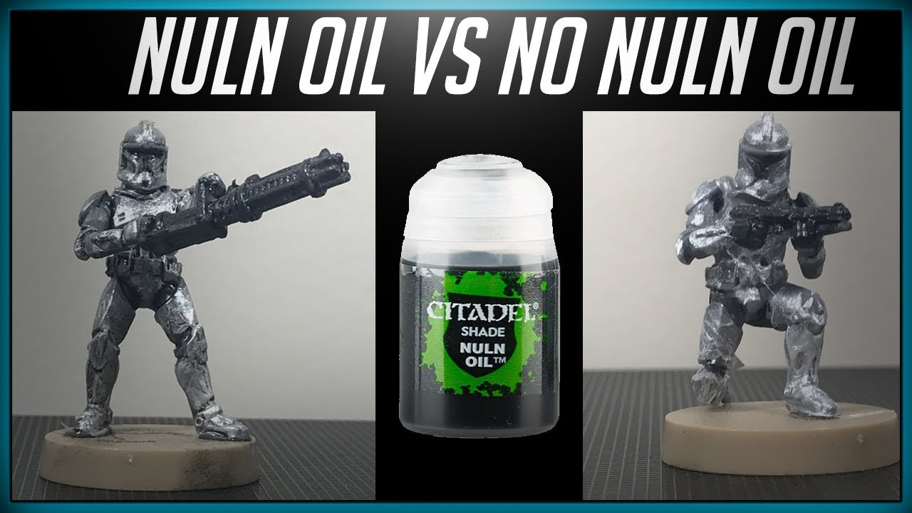 Nuln Oil vs No Nuln Oil Comparison - YouTube