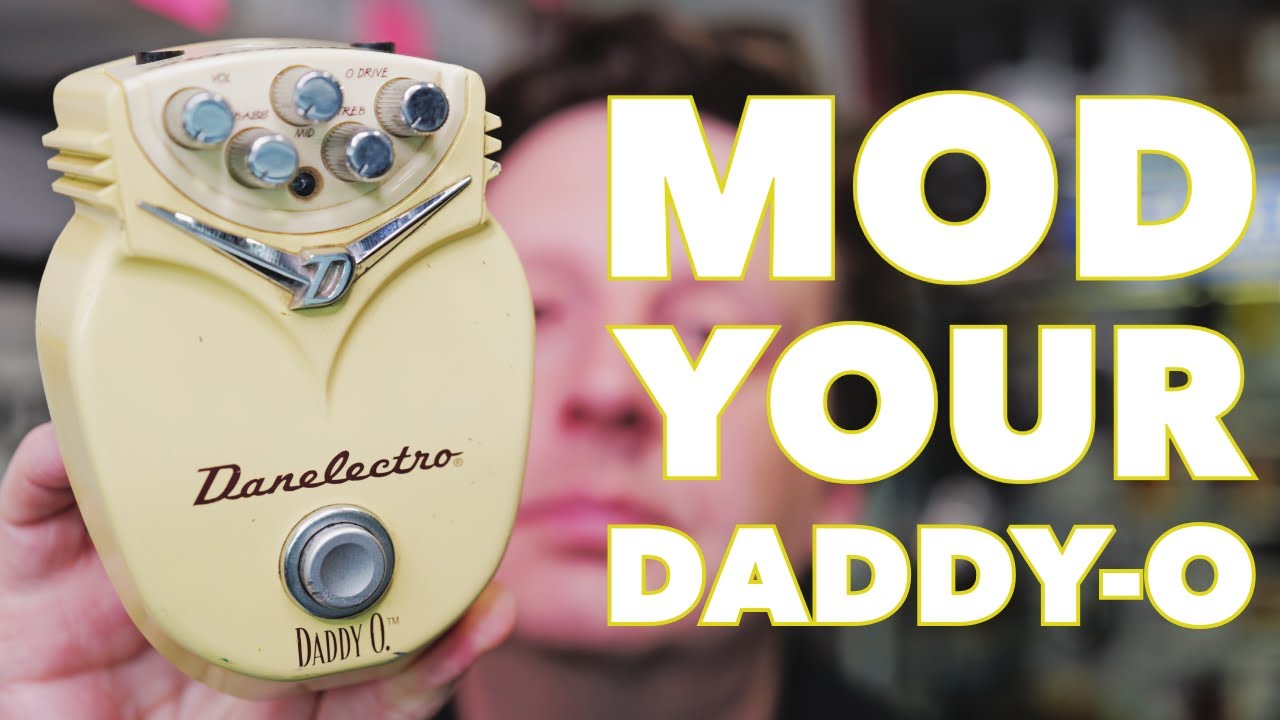 How To Modify A Danelectro Daddy O Overdrive Pedal - SHORT CIRCUIT