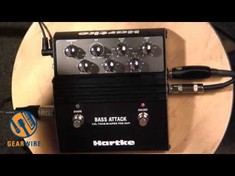 Hartke VXL Bass Attack Preamp And D.I. Does The Job Of Multiple