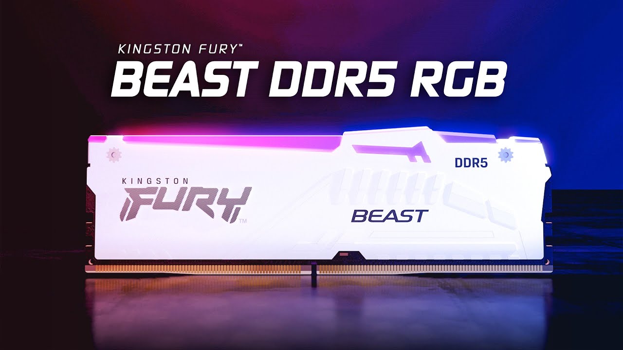 Kingston FURY Beast RGB 32 Go (2 x 16 Go) DDR5 5200 MHz CL40