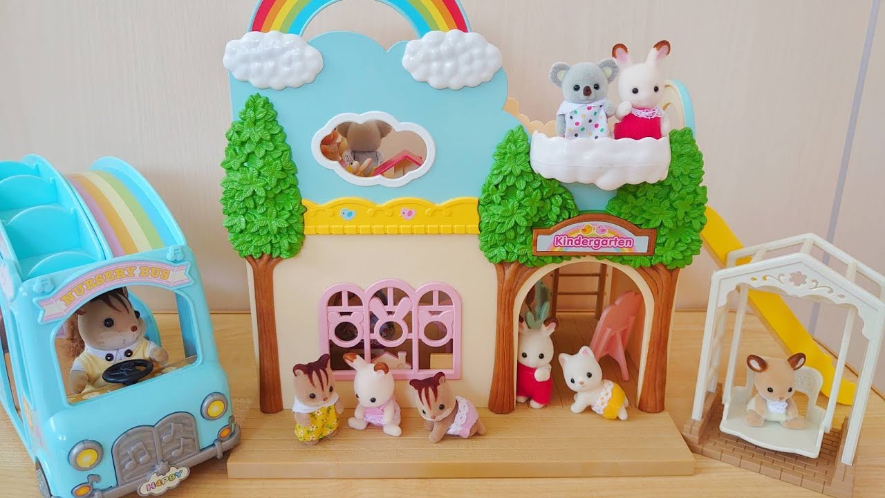 シルバニアファミリー 森のようちえん S-16 2000年 ようちえんの風景