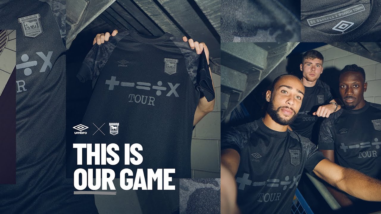 エド・シーラン、地元クラブのイプスウィッチ・タウンの第三