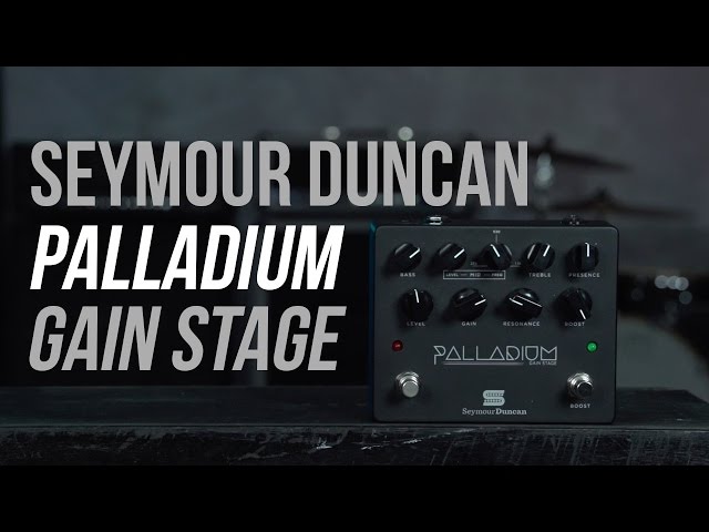 Seymour Duncan Palladium Gain Stage Pedal - YouTube