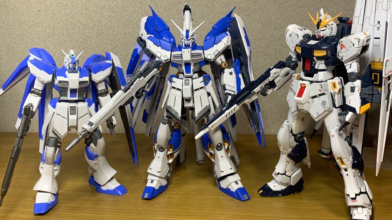 Let's compare it with the HGUC and RG ν Gundams! RX-93-ν2 Hi-ν