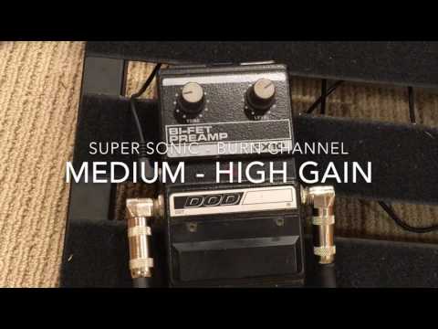 DOD FX10 Bi-Fet Preamp demo - YouTube