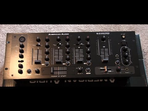 Unboxing: American Audio Q-2422 Pro Mixer - YouTube