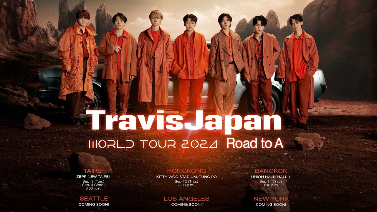 Travis Japan World Tour 2024 'Road to A' -Official Teaser- - YouTube