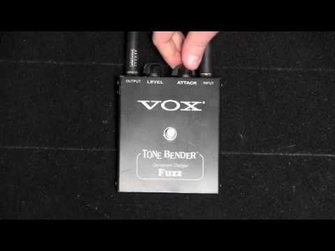 Vox Tone Bender Reissue Fuzz Demo - YouTube