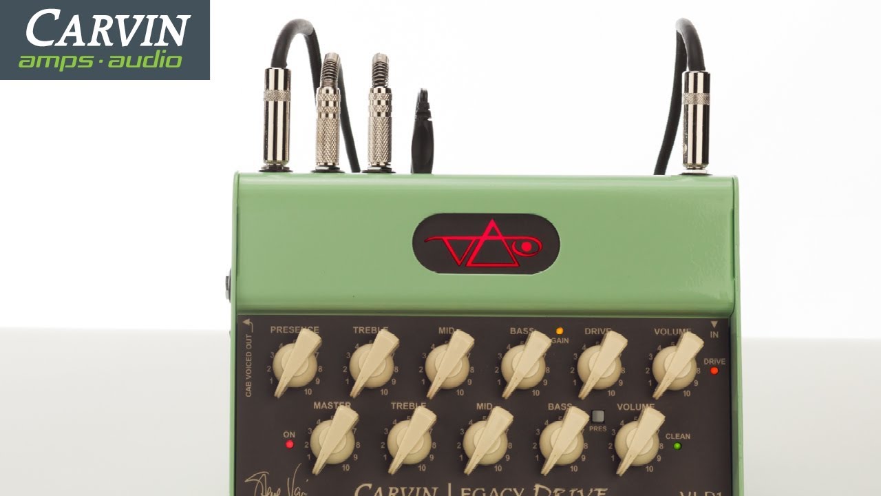 Gear Otaku: Carvin Legacy Drive VLD1 発表、スティーヴ・ヴァイ共同