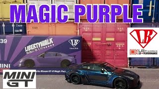 Unboxing Mini GT Magic Purple LBWK Widebody Nissan GT-R R35 - YouTube
