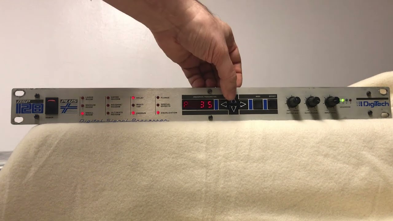 Digitech DSP-128 Demo - YouTube