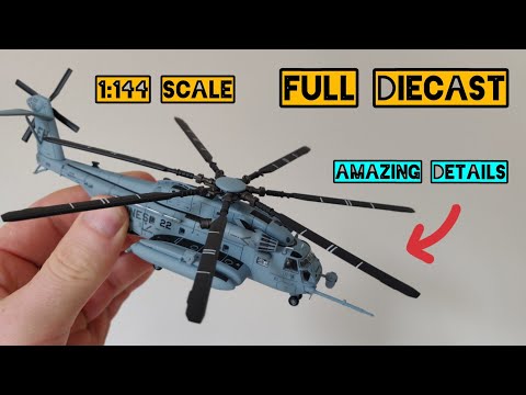 Full Diecast Sikorsky Super Stallion CH 53 E 1:144 scale