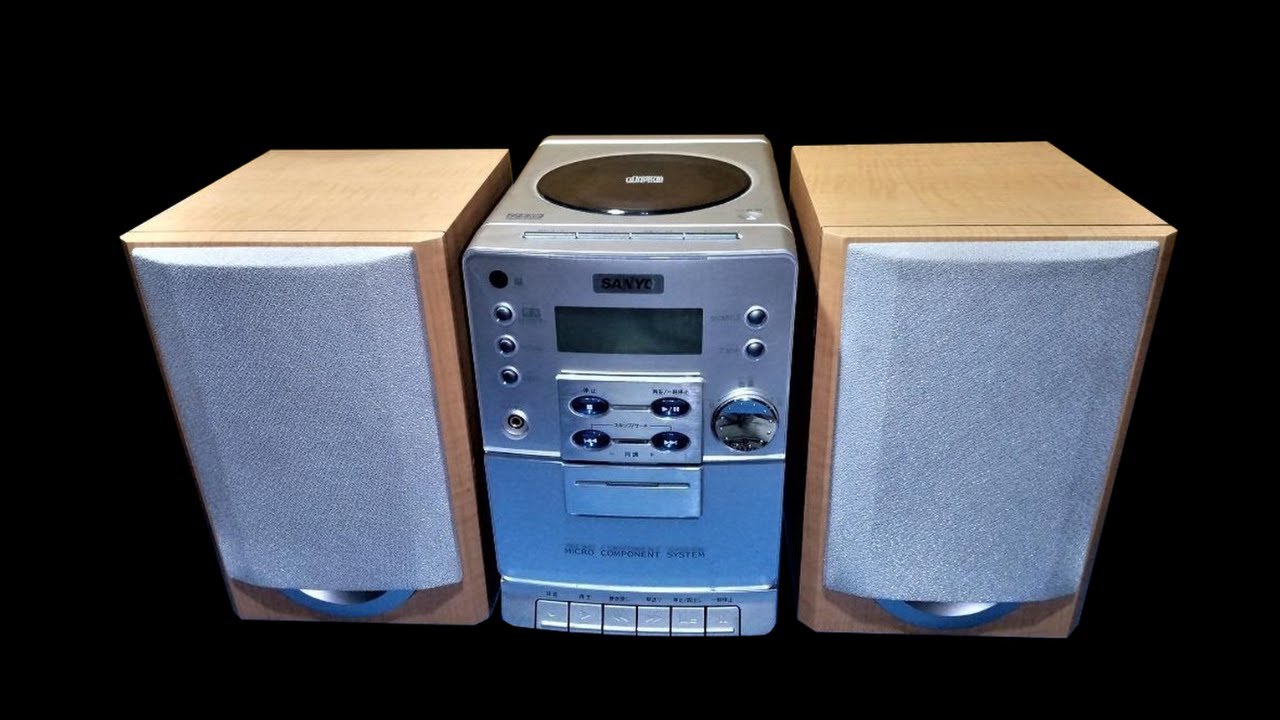 SANYO マイクロコンポーネントシステム 【公式通販】