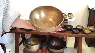 毎日シンギングボウル】今日の音色～ チベット・シンギングボウル 渋金