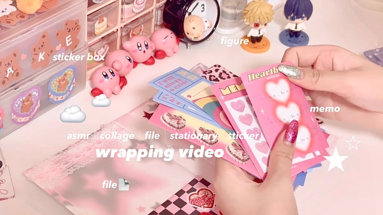 韓国風くすみ系 タグパック②コラージュ おすそ分けファイルなどに