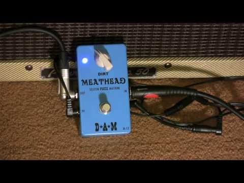 ギター D*A*M MEATHEAD Deluxe M-25 Fuzz D.A.M ギター D*A*M MEATHEAD