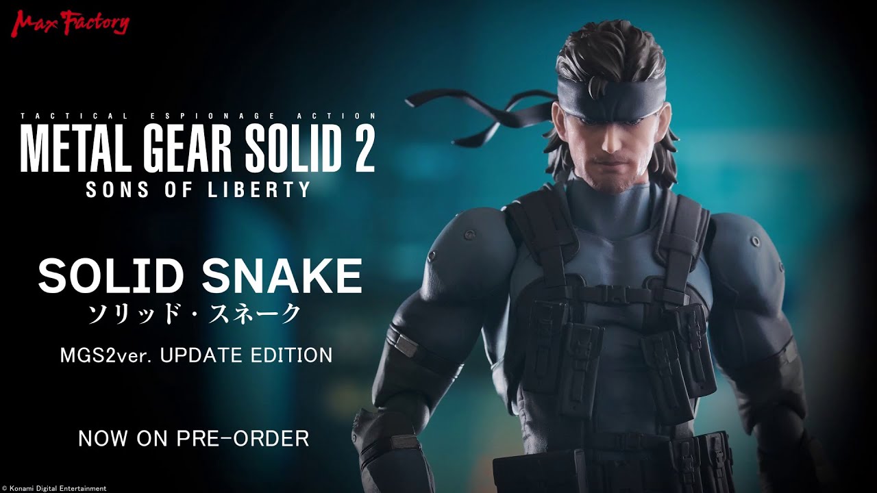 figma ソリッド・スネーク MGS2ver. アップデートエディション - YouTube