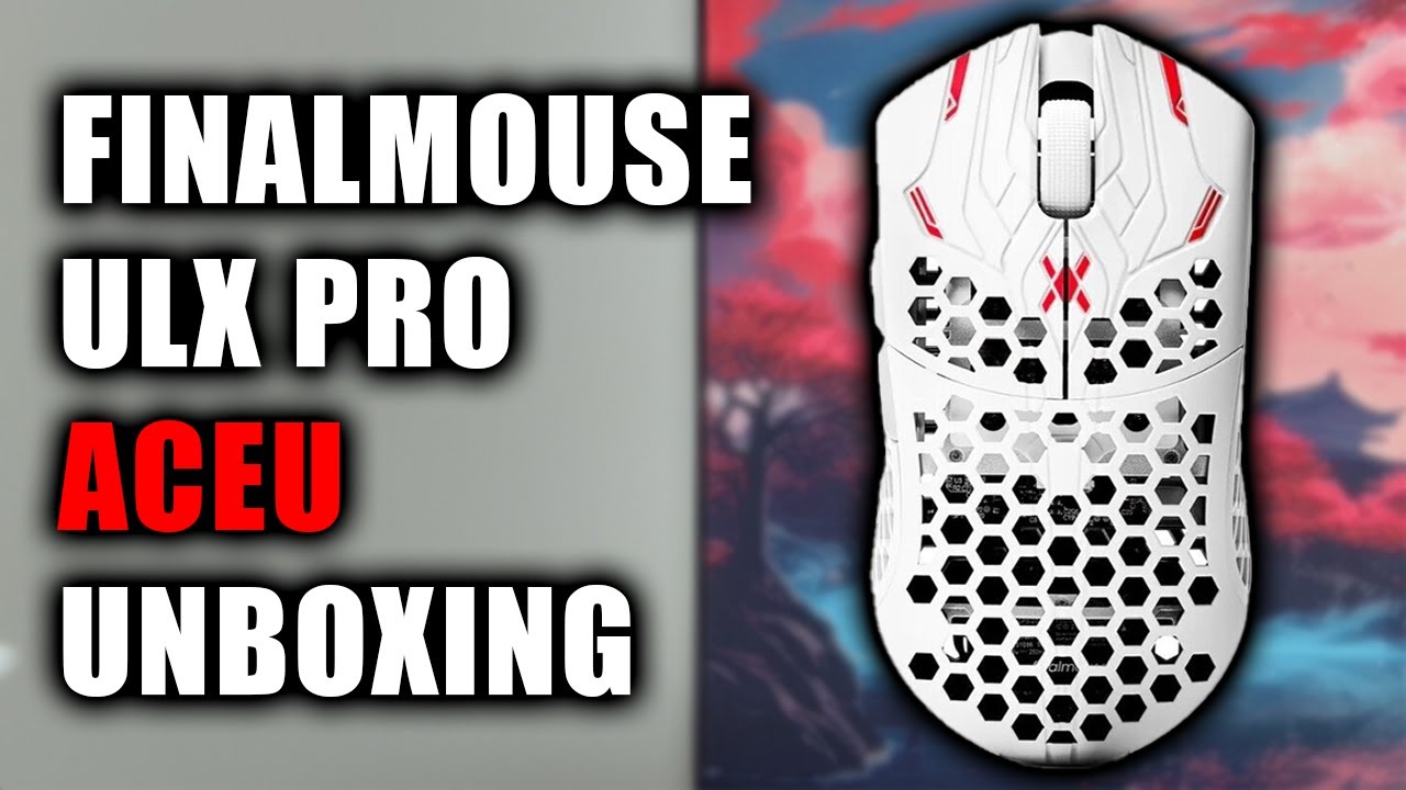 Unboxing The Finalmouse ULX Pro ACEU - YouTube