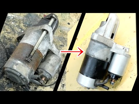 FC3SのセルモーターをO/Hしてひゅんひゅんセルモーターにする - YouTube