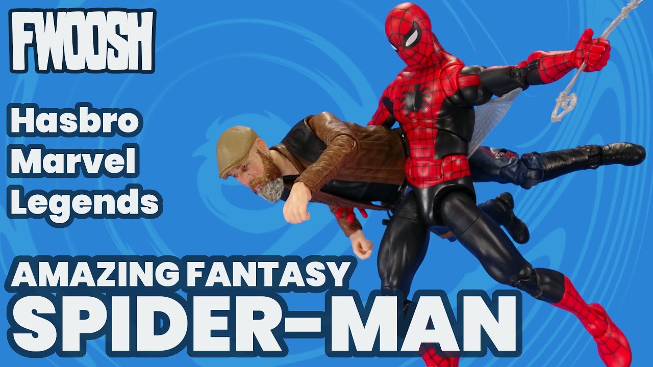 Marvel Legends Spider-Man Amazing Fantasy 60th Anniversary Hasbro