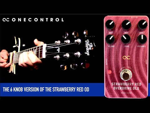 One Control Strawberry Red Overdrive DLX - YouTube