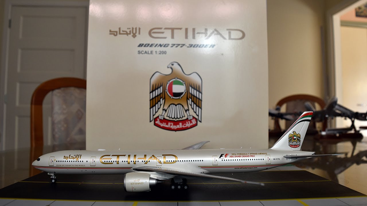 JC Wings 1:200 Etihad 777-300ER 
