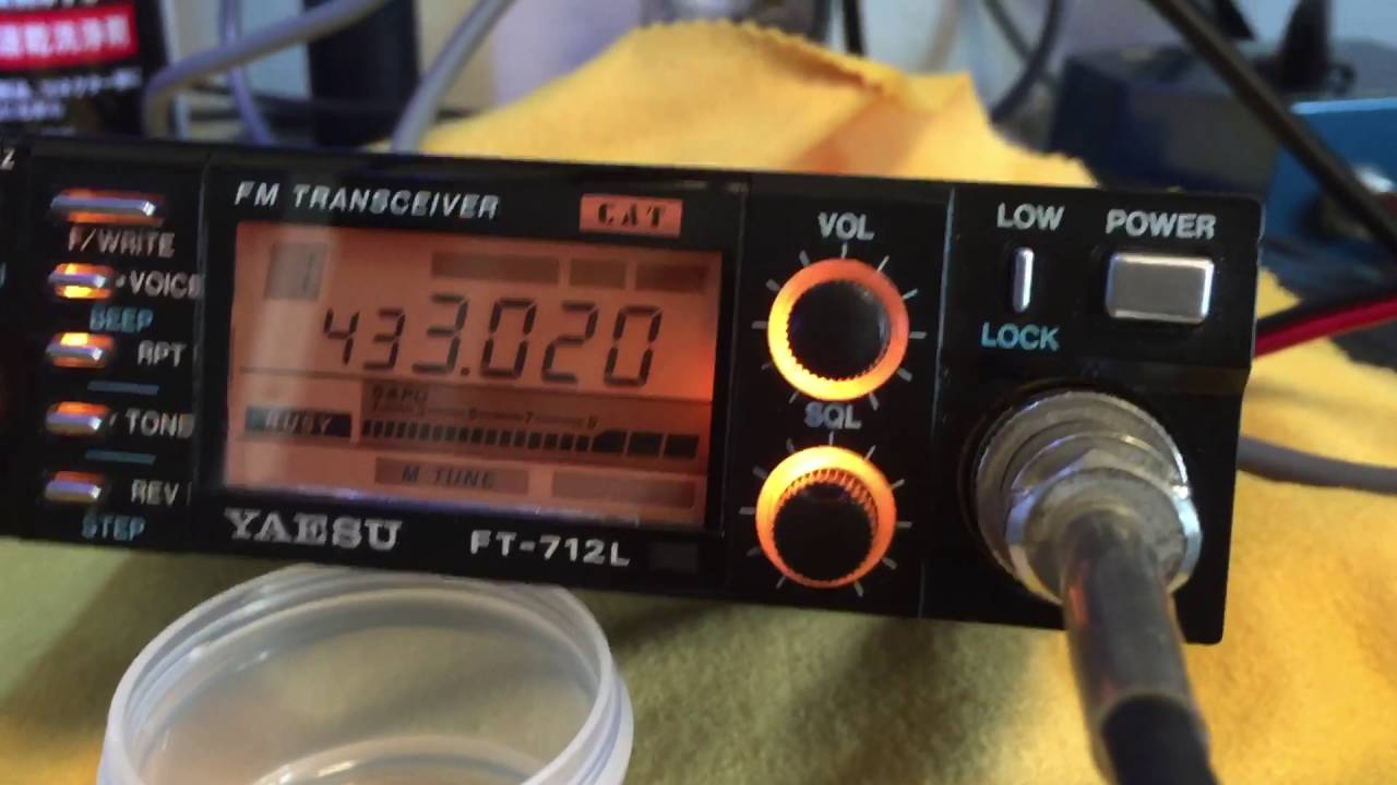 FT-712L AF周り修理 c/o 【2016/06/29】 - YouTube