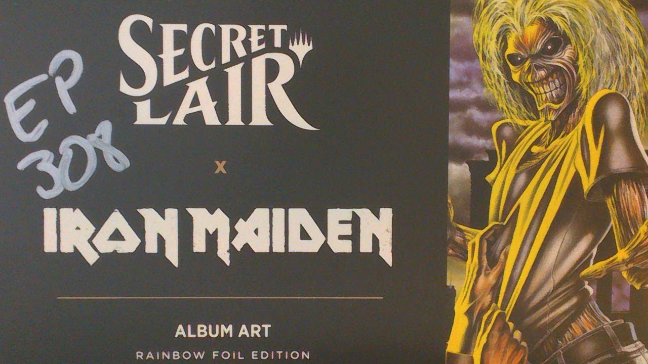 Secret Lair x Iron Maiden : Album Art Rainbow Foil Edition
