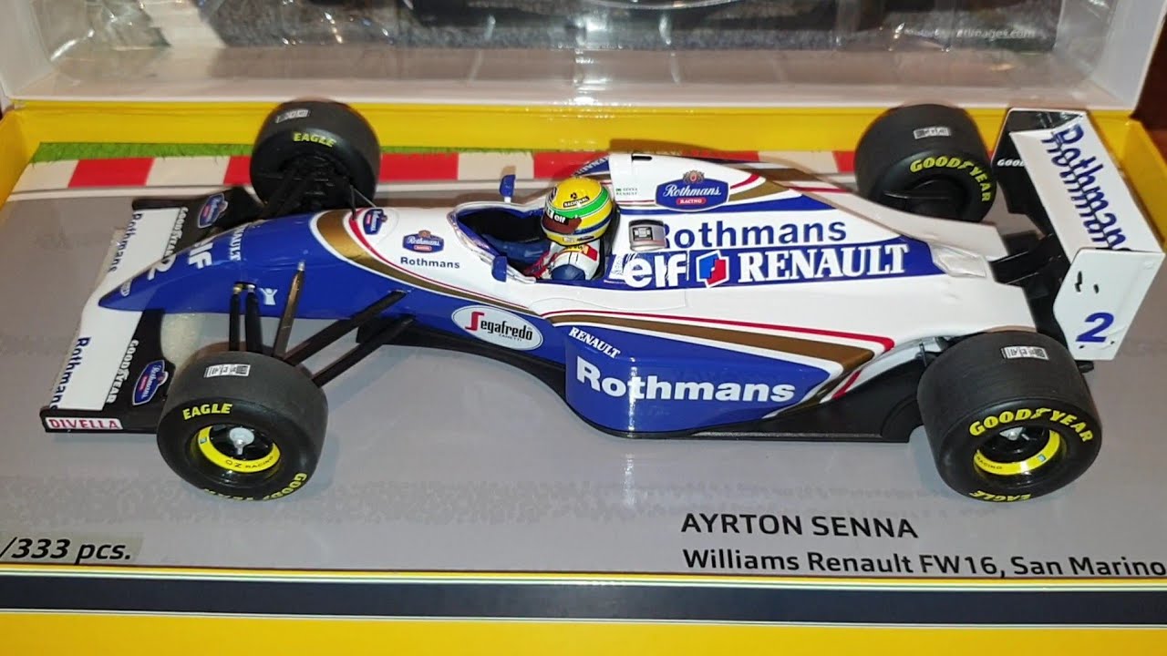 1/18 Ayrton Senna 1994 San Marino GP - Rothmans Williams Renault