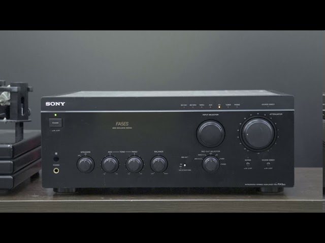 SONY TA-FA5ES ￥98,000(1995年発売) - YouTube