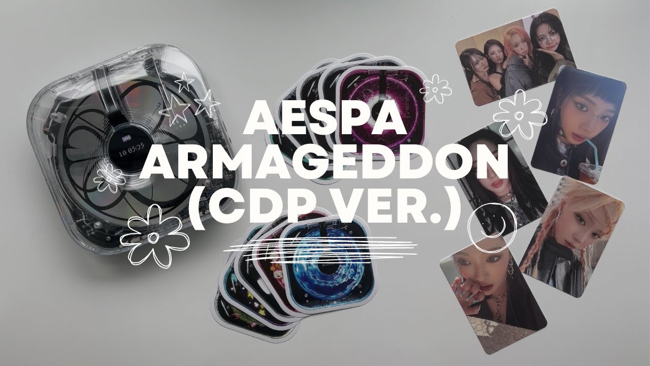 アイドル aespa Armageddon/Whiplash CDP ver aespa - The 1st Album