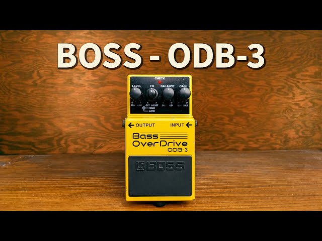 激レア】weed ODB-3 BOSS MOD Bass Over Drive レビュー】BOSS ODB-3