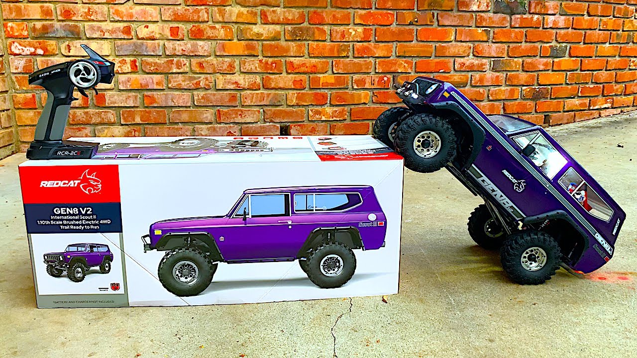 Redcat Gen 8 V2 Unbox RC First Run - YouTube