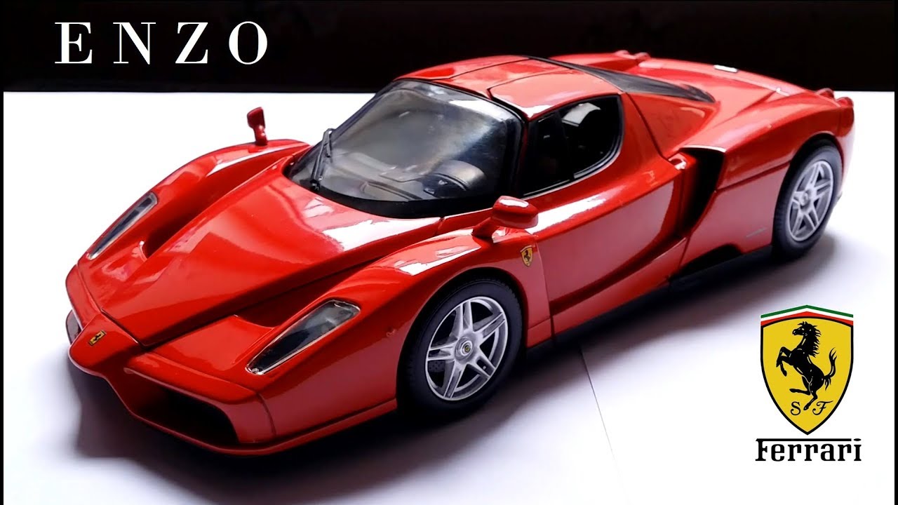 Reviewing the 1/18 Ferrari Enzo by Hot Wheels - YouTube